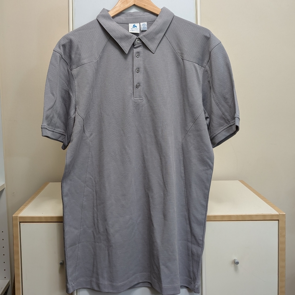 Navy Button-Up Shirt
